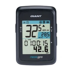 Giant Neos Ordinateur de vélo: Chat IA et Téléchargement PDF | Fixfr