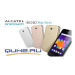 Alcatel 4024D Manuel utilisateur