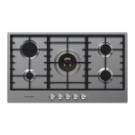 KitchenAid KHSP5 86510 Hob Manuel utilisateur