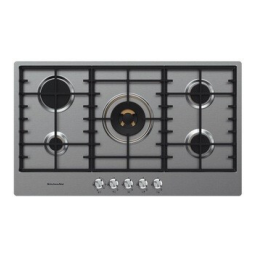 KitchenAid KHSP5 86510 Hob Manuel utilisateur | Fixfr