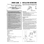 Airmar TM185HW, TM185M, TM258, TM260, TM265LH, TM265LM, TM275LHW 1 kW Manuel utilisateur