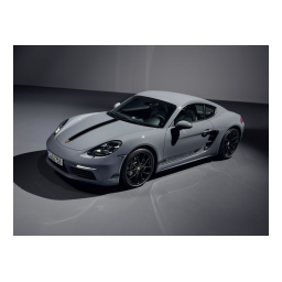 Porsche Cayman 2006-2009 Manuel du propriétaire | Fixfr