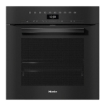 Miele H 7460 BP Four multifonctions design facile &agrave; combiner Manuel utilisateur