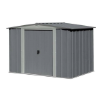 Spacemaker WL86CL Woodlake Steel Storage Shed, 8 ft. x 6 ft. Manuel utilisateur