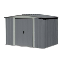 Spacemaker WL86CL Woodlake Steel Storage Shed, 8 ft. x 6 ft. Manuel utilisateur | Fixfr