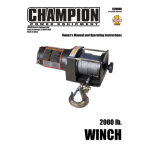 Champion Power Equipment 20049 Manuel utilisateur