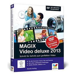 MAGIX Video Deluxe 2013 Manuel utilisateur | Fixfr