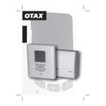 OTAX TPH05 Thermostat Manuel utilisateur