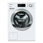 Miele WTI360 WPM PWash 8/5kg Lave-linge s&eacute;chant WT1 Manuel utilisateur