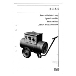ESAB KC 375 STANDARD: Pièces détachées + Chat IA | Fixfr