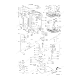 Whirlpool ADP 5968 WHM Dishwasher Manuel utilisateur | Fixfr