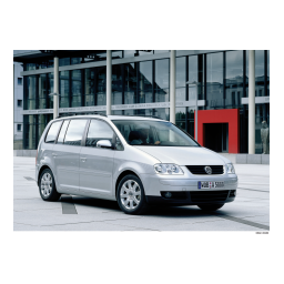 Volkswagen Touran Manuel utilisateur | Fixfr