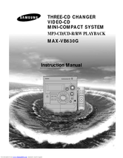 Samsung MAX-VB630 Manuel utilisateur | Fixfr