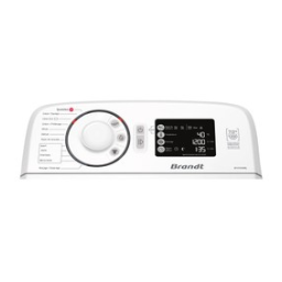 Brandt BT2702MQ Lave linge top Product fiche | Fixfr