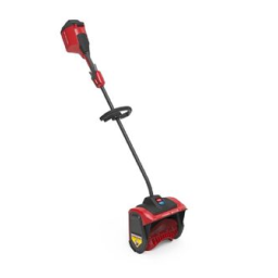 Toro 60V Cordless Power Shovel Snowthrower Manuel utilisateur | Fixfr