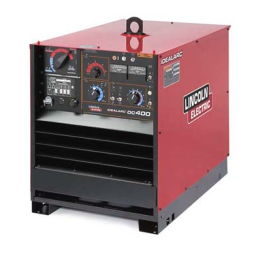 Lincoln Electric DC-400 - 9847 Manuel utilisateur | Fixfr