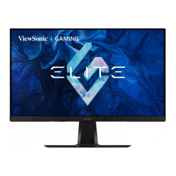 ViewSonic XG321UG MONITOR Mode d'emploi | Fixfr