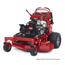 Toro GrandStand Stand-on Mower 122 cm 726 cc (72504TE) Manuel utilisateur | Fixfr