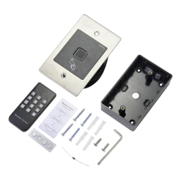 Sygonix SY-4760958 Fingerprint/RFID access system Manuel du propriétaire | Fixfr