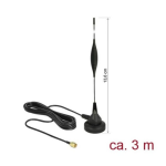 DeLOCK 12418 GSM Antenna quadband SMA plug 5 dBi fixed omnidirectional Fiche technique