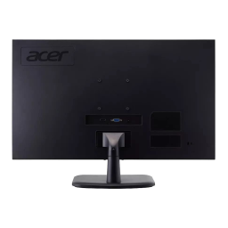 Acer EK240Q Monitor Manuel utilisateur | Fixfr