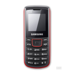 Samsung GT-E1105F Manuel utilisateur