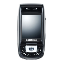 Samsung SGH-D500 : Mode d'emploi + Chat IA | Fixfr