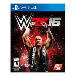 2K WWE 2K16 Manuel du propriétaire | Fixfr