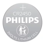 Philips CR2450P2/00B Minicells Pile bouton Manuel utilisateur