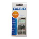 Casio FC-100V, FC-200V Mode d'emploi