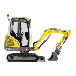 Wacker Neuson ET20 Tracked Conventional Tail Excavator Manuel utilisateur