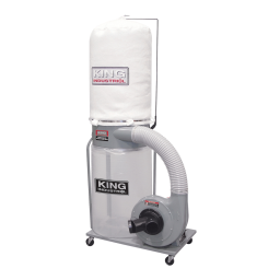 King Canada KC-3105C 1200 CFM DUST COLLECTOR Manuel utilisateur | Fixfr