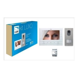 CAME LUXO VIDEO ENTRY SYSTEM Installation manuel | Fixfr