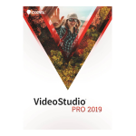 Corel VideoStudio Pro 2019 Manuel utilisateur