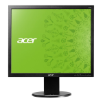 Acer B193L Monitor Manuel utilisateur