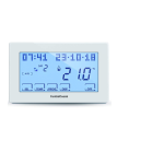 Fantini Cosmi Intellicomfort CH180WIFI Weekly programmable thermostat Mode d'emploi