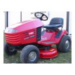 Toro 12-38XL Lawn Tractor Riding Product Manuel utilisateur