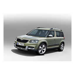 SKODA Yeti (2016/11) Manuel utilisateur | Fixfr