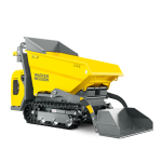 Wacker Neuson DT08 Track dumper Manuel utilisateur