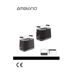 Ambiano GT-TDS-EDS-10 Retro Toaster Manuel utilisateur | Fixfr