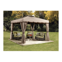 Sojag 10 ft. x 12 ft. Roma Gazebo Manuel utilisateur | Fixfr