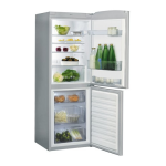 Whirlpool WBE3111 A+S Fridge/freezer combination Manuel utilisateur