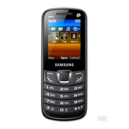Samsung GT-E3309I Manuel utilisateur | Fixfr