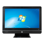 HP Compaq Pro 4300 All-in-One Desktop PC series Manuel utilisateur