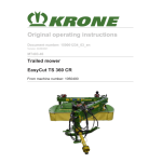 Krone BA EasyCut TS 360 CV (MT403-43) Mode d'emploi