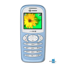 Sagem myX.2 Manuel utilisateur | Fixfr