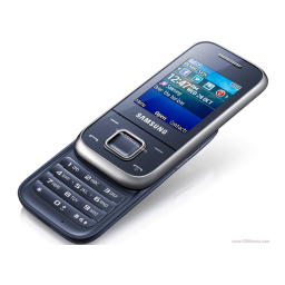 Samsung GT-E2350B Manuel utilisateur | Fixfr