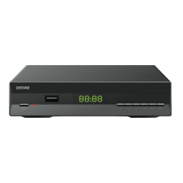 Denver DTB-134 DVB-T2 H.264 FTA settop box Manuel utilisateur | Fixfr