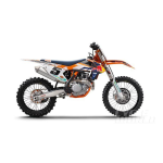 KTM 250 SX-F Factory Edition 2015 Manuel utilisateur