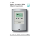 Sorel HCC5 HCC Heating Controller Manuel du propri&eacute;taire